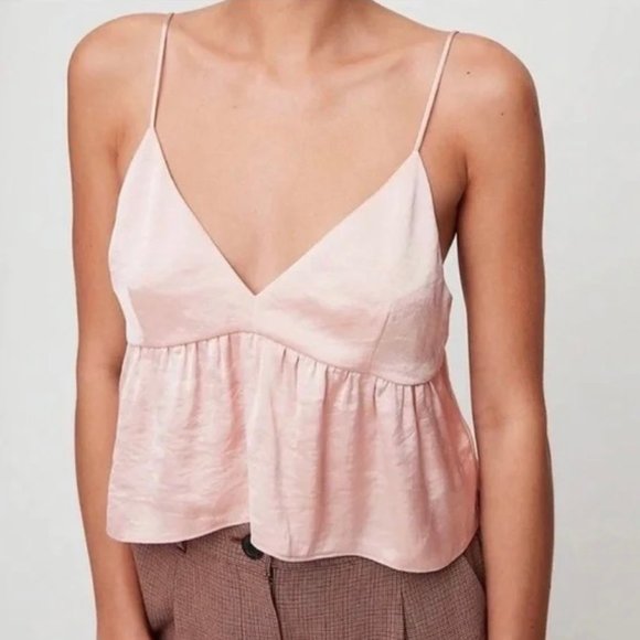 Aritzia Pink Baby doll Little Moon Camisole - Picture 1 of 3